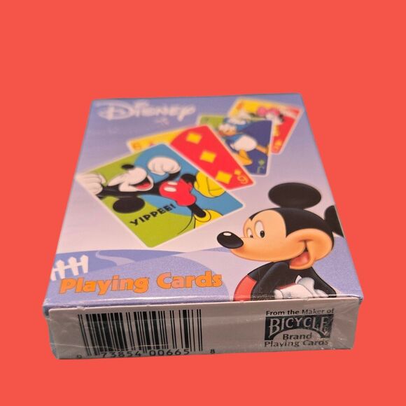 NEW Disney Official Autograph Book Christmas Mickey Mouse Stickers Playing Cards - Picture 6 of 10